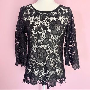 Forgotten Grace Lace Top